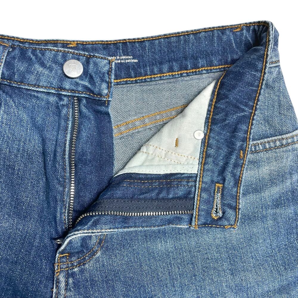 ANTHROPOLOGIE PILCRO The Austyn High-Rise Cuffed Jean Shorts Medium Wash Size 26 - Picture 5 of 8